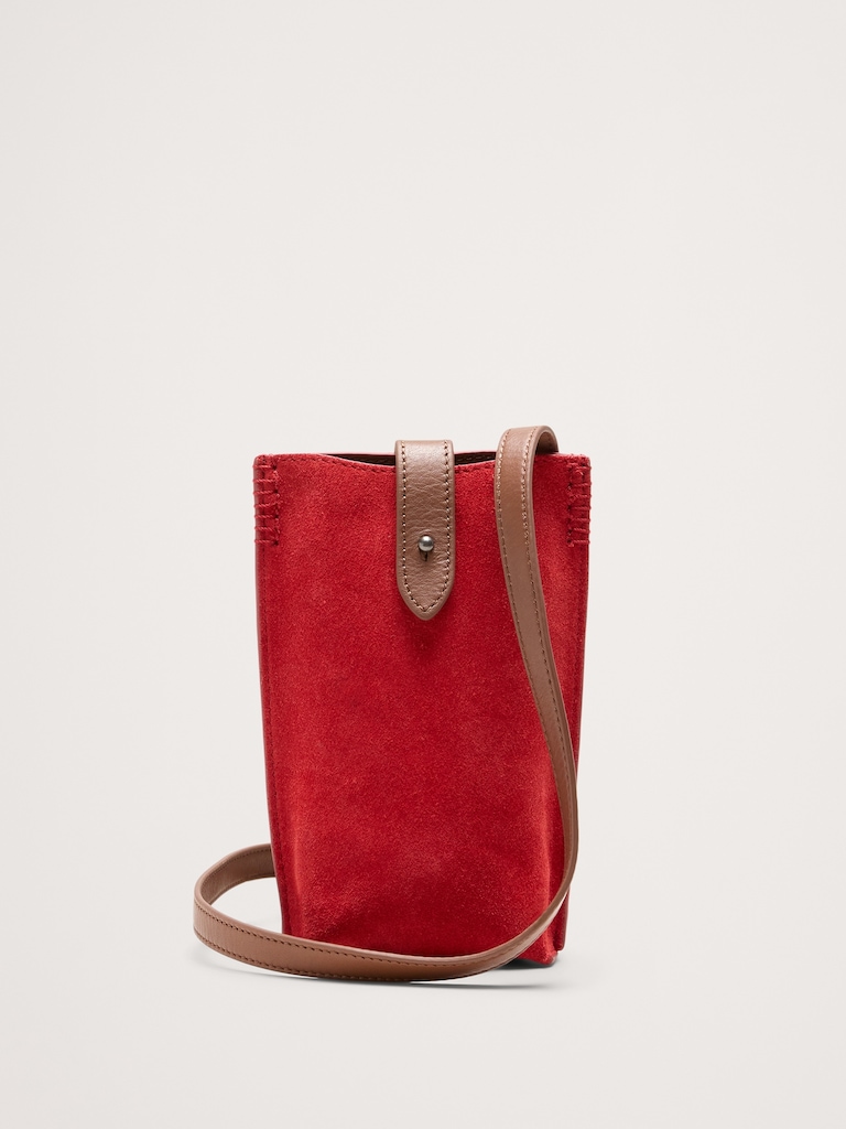 Italian Leather Crossbody Pouch
