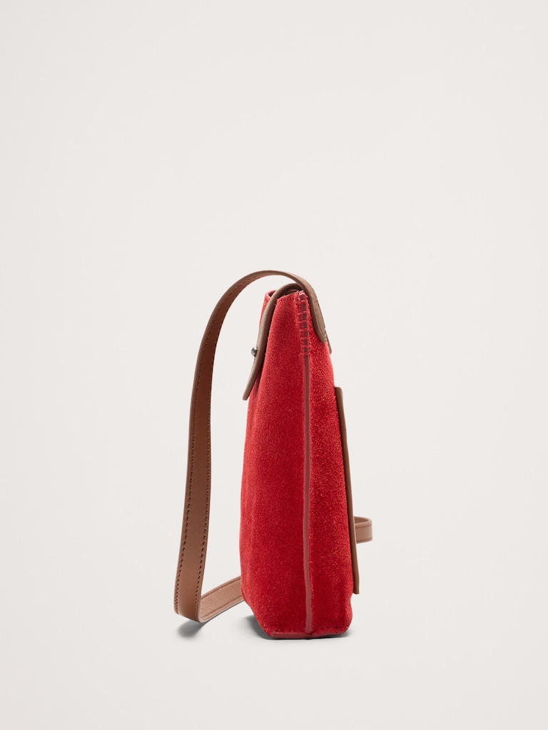 Italian Leather Crossbody Pouch