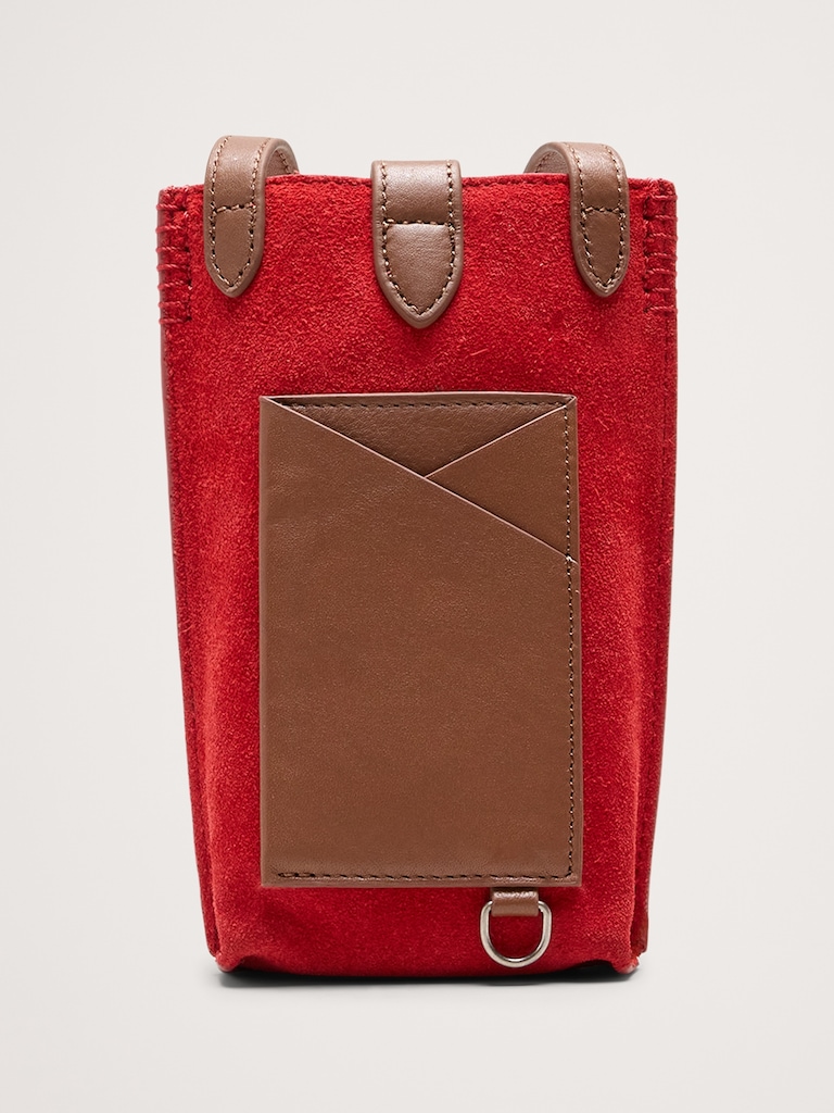 Italian Leather Crossbody Pouch