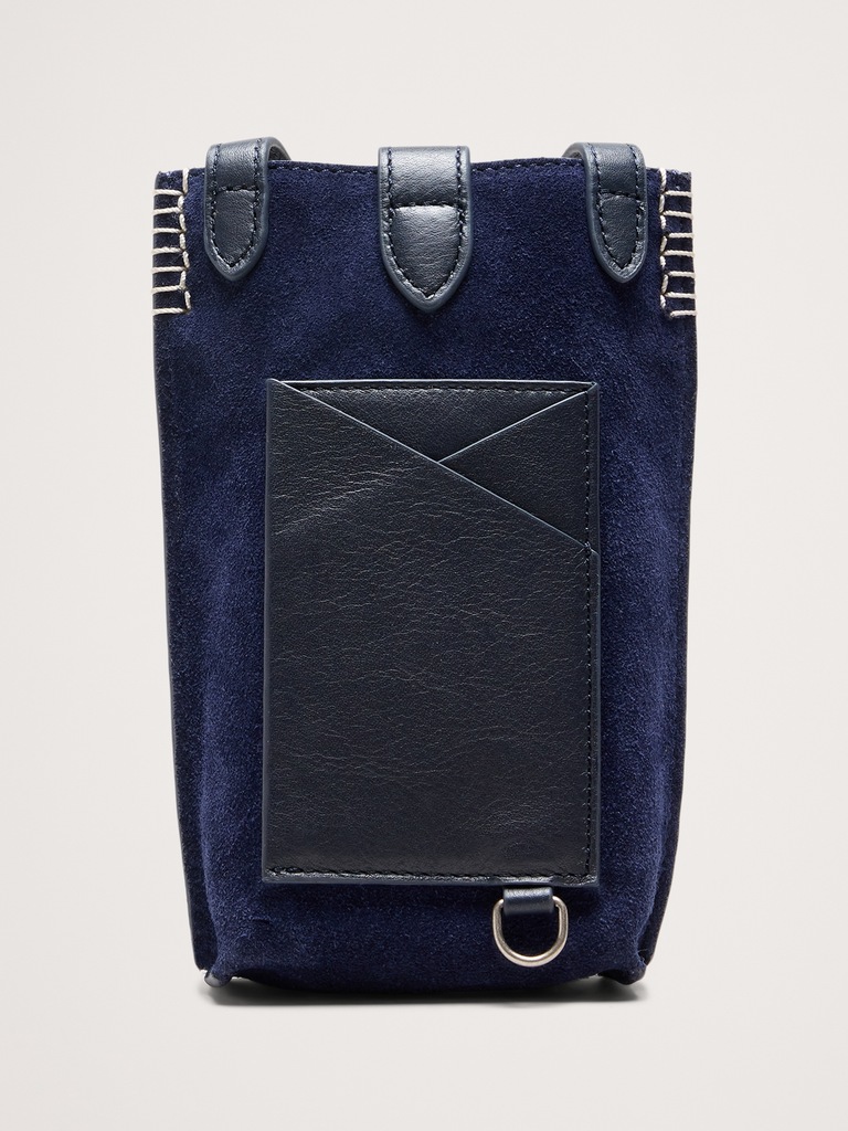 Italian Leather Crossbody Pouch
