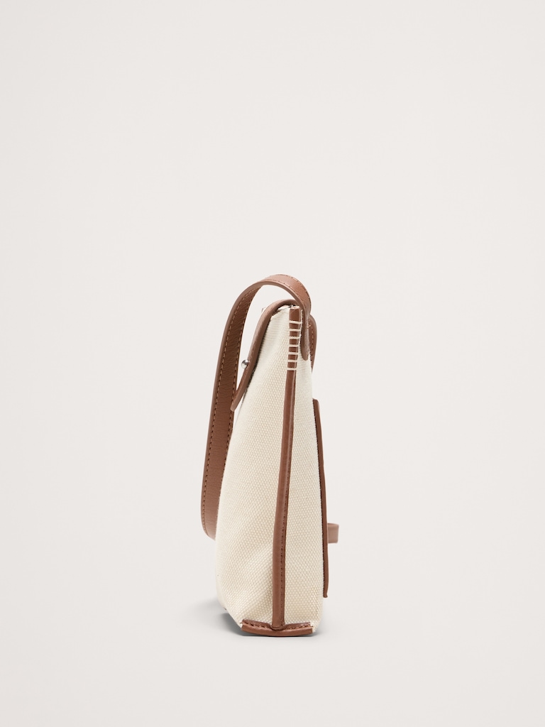 Italian Leather Crossbody Pouch