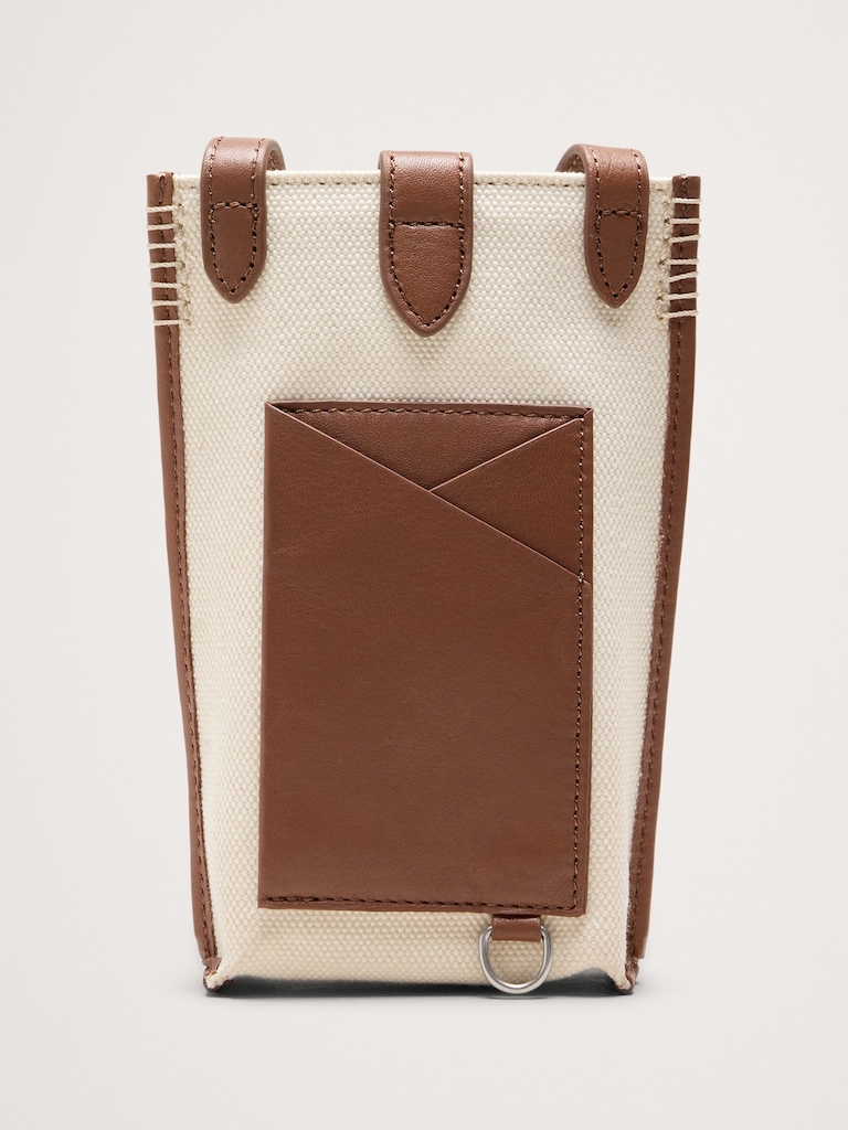 Italian Leather Crossbody Pouch