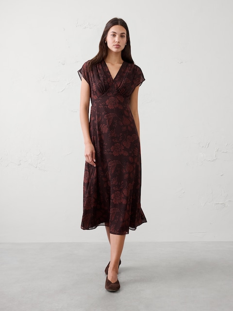 Women's Brown Dresses | Banana Republic Factory