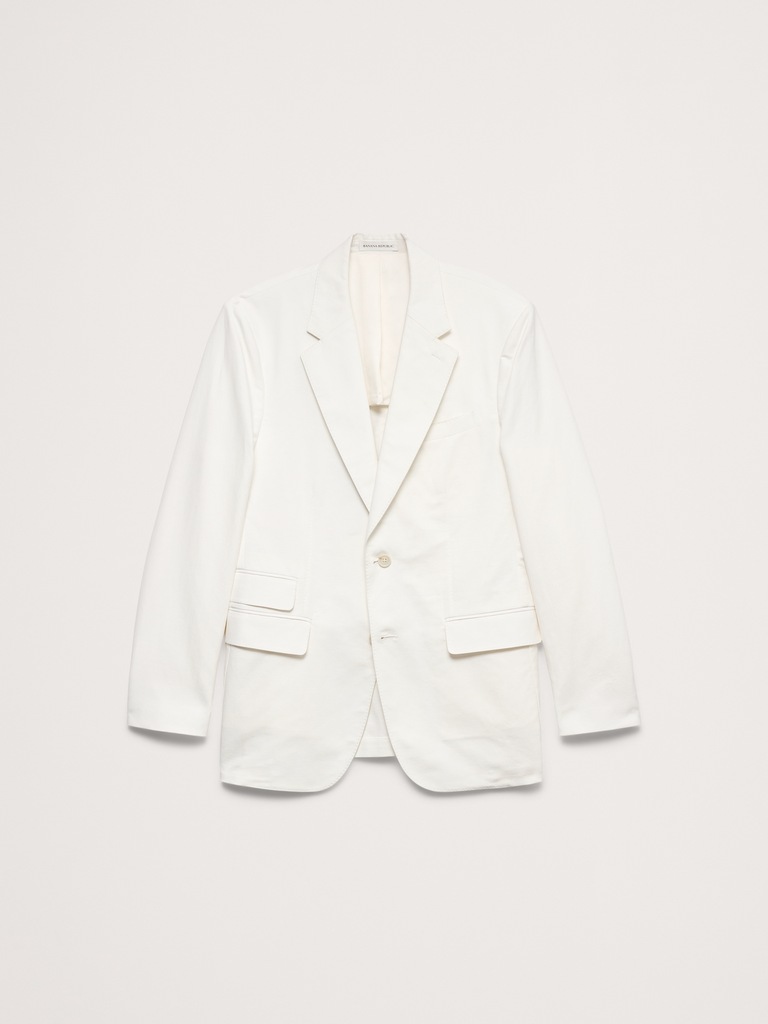 Italian Cotton-Linen Suit Jacket