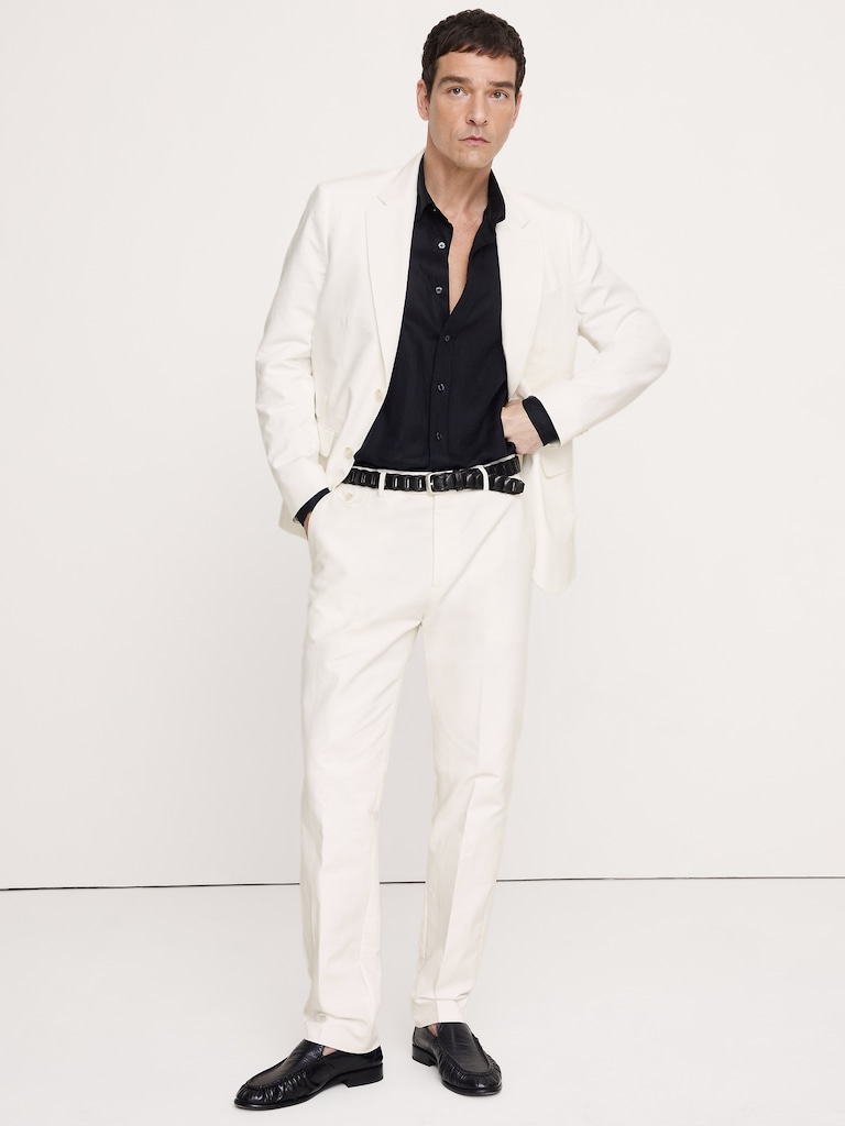 Italian Cotton-Linen Suit Jacket