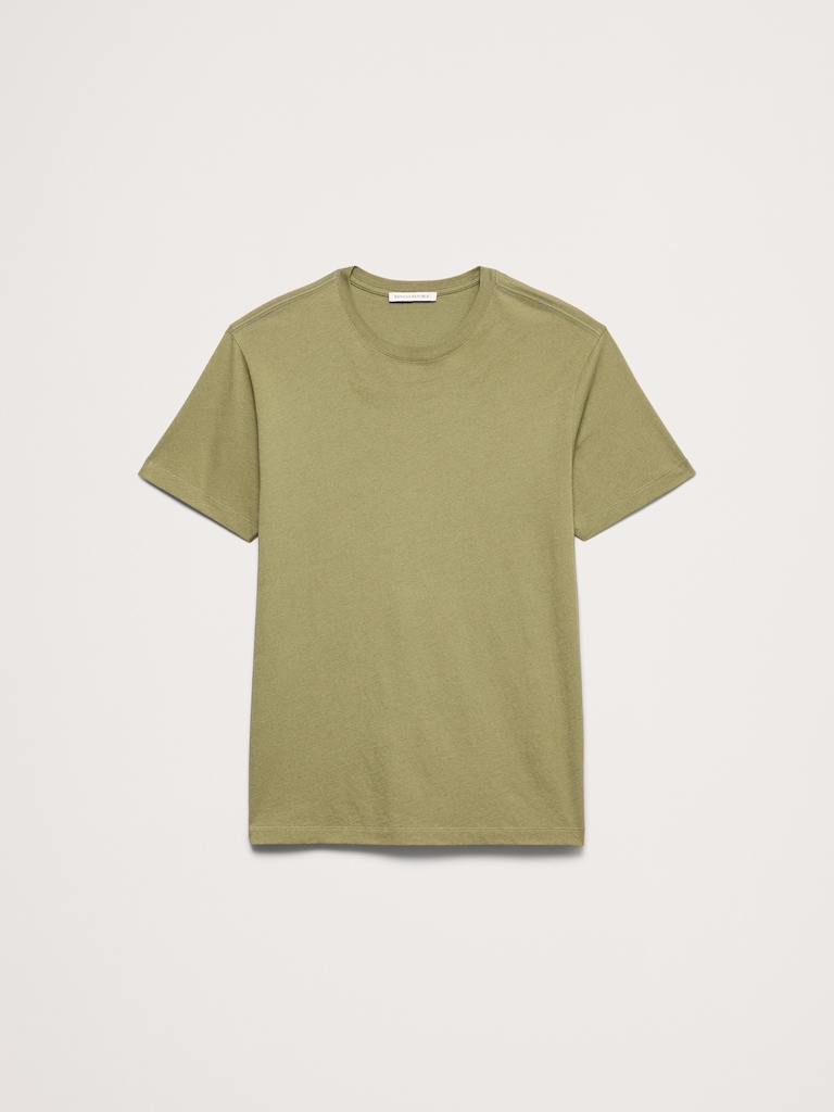 T-shirt ras du cou en coton léger
