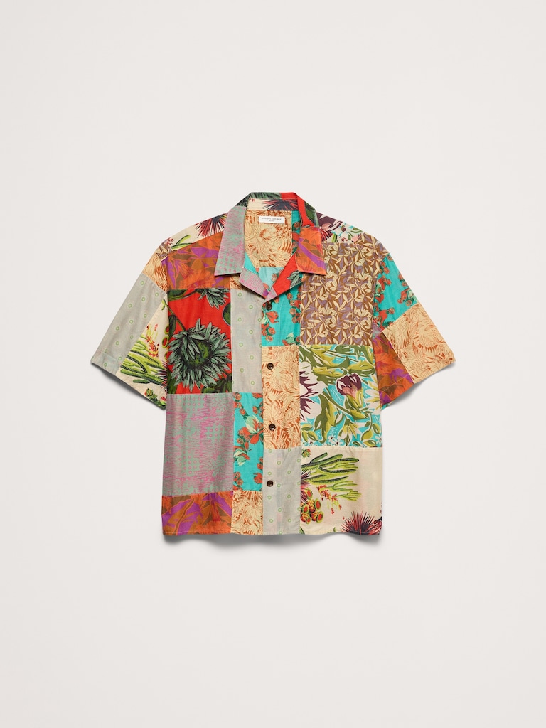 Relaxed-Fit Lightweight Cotton Resort Shirt