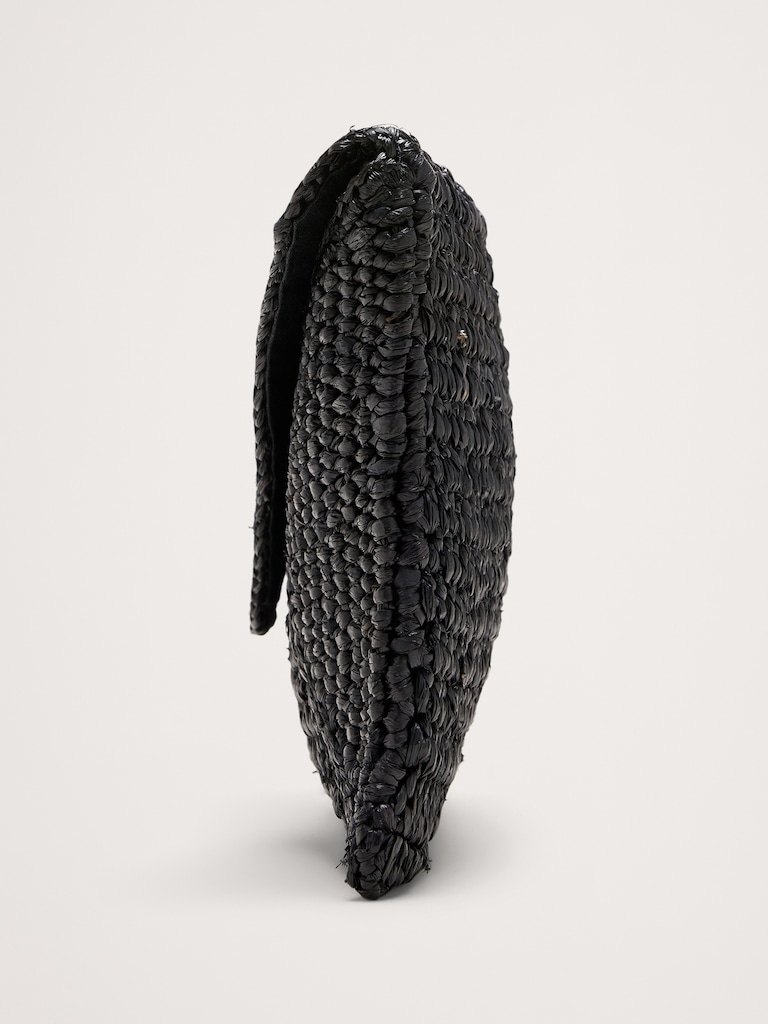 Emmie Raffia Envelope Clutch by Hat Attack