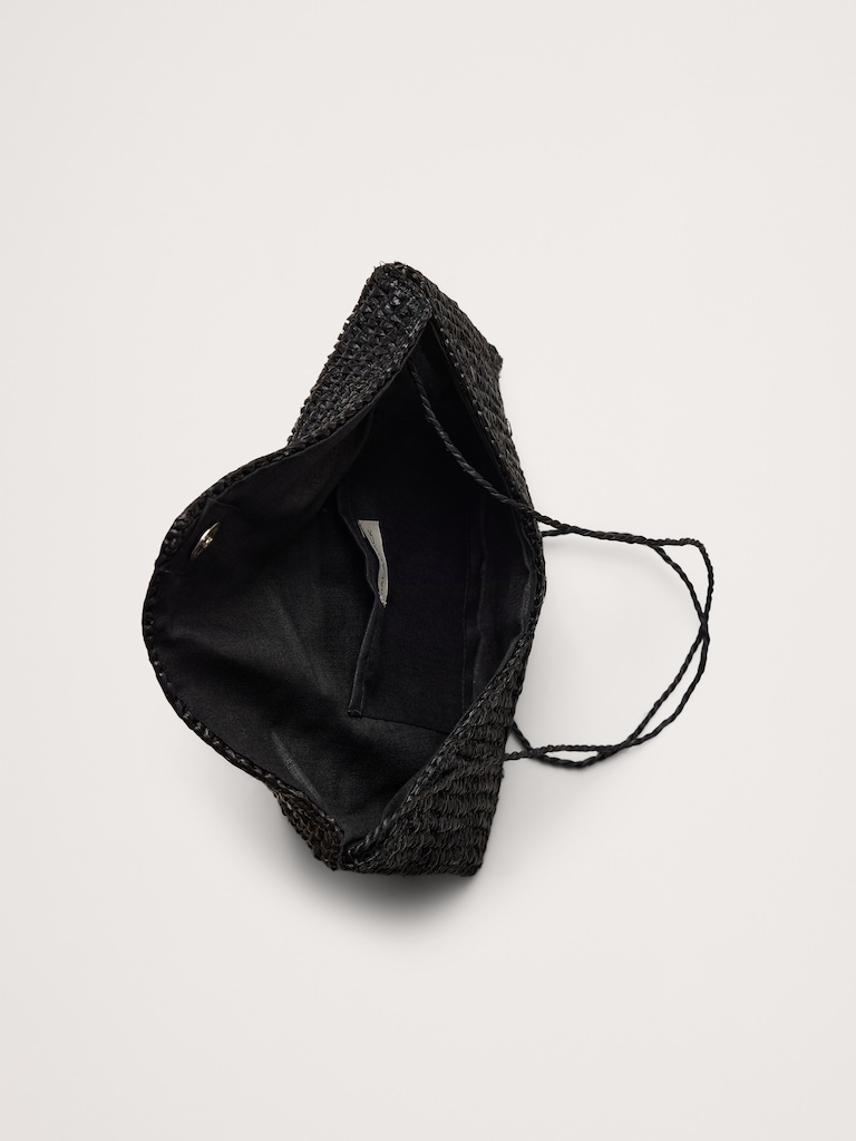 Emmie Raffia Envelope Clutch by Hat Attack