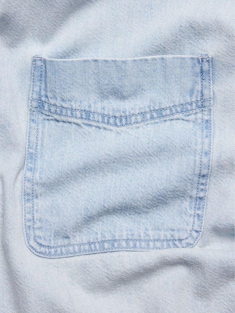 Relaxed-Fit Denim Shirt