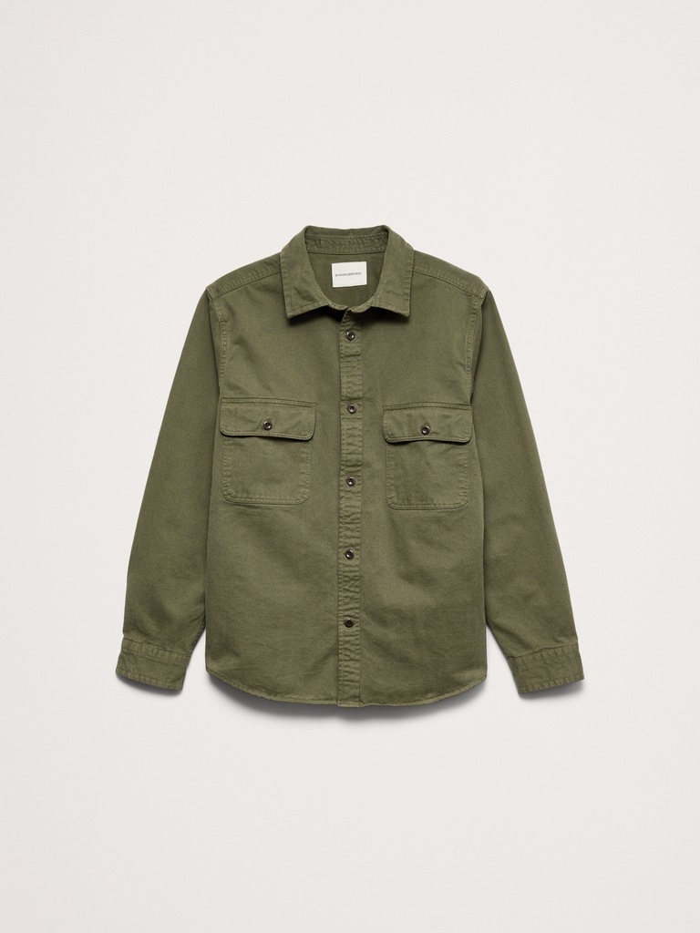 Cotton Twill Overshirt