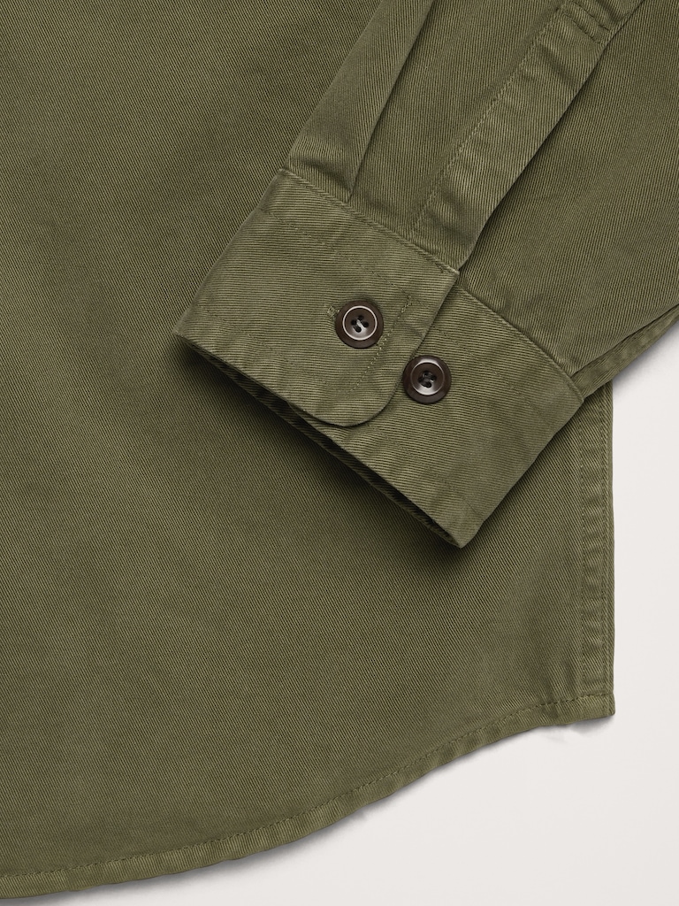 Cotton Twill Overshirt