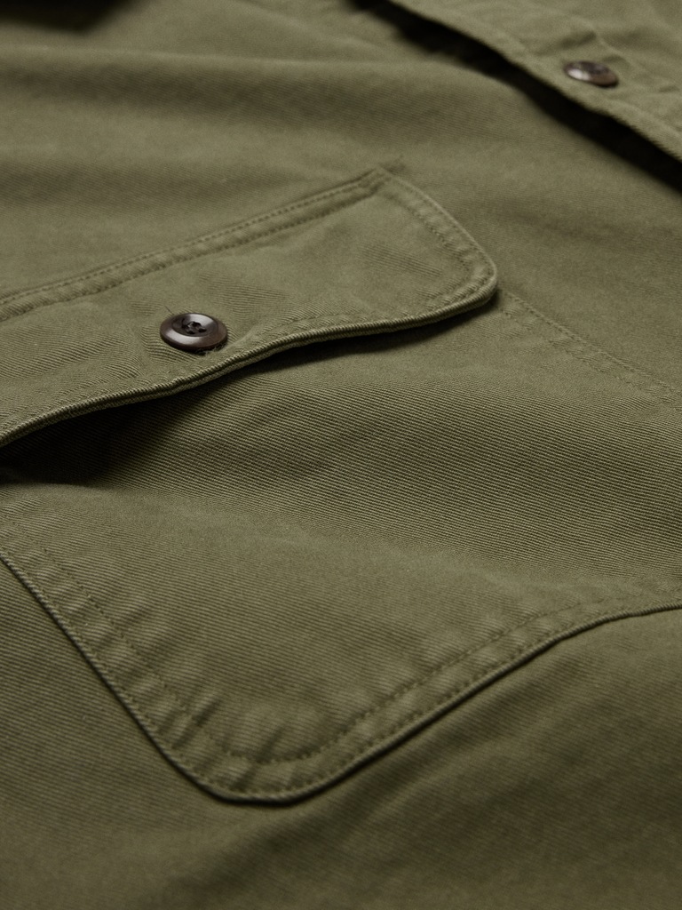 Cotton Twill Overshirt