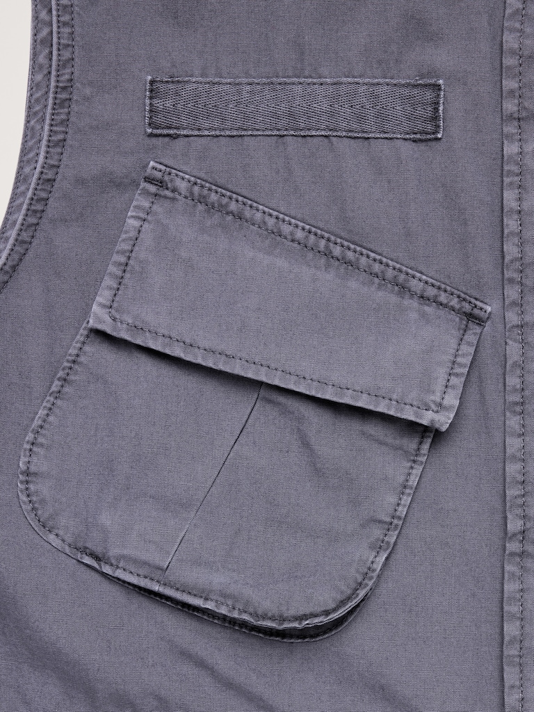 Cotton Utility Vest