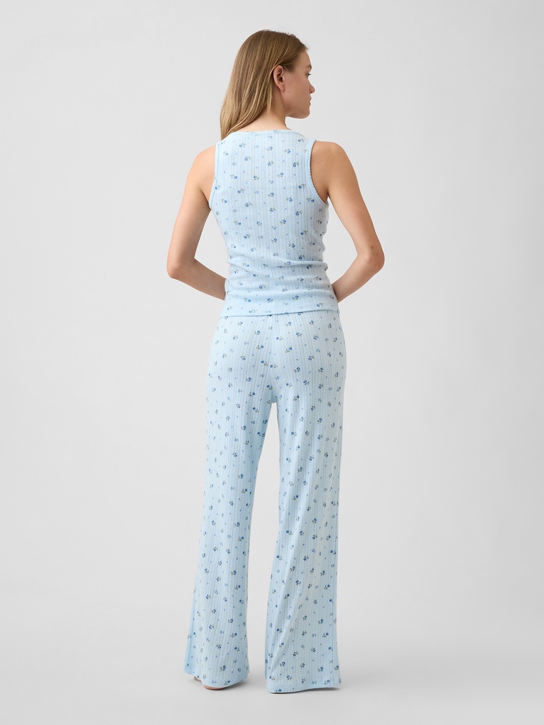 Relaxed Pointelle PJ Pants