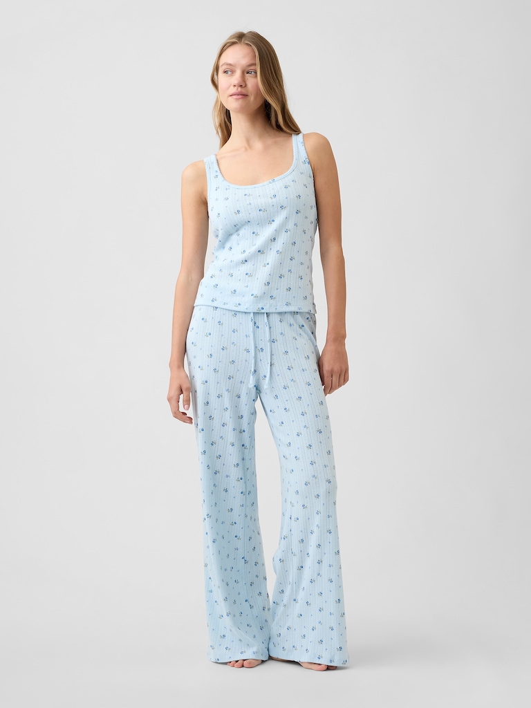 Pointelle PJ Tank Top