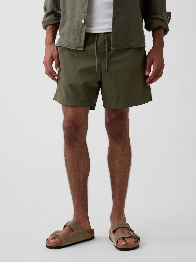 6" Relaxed Swim Trunks