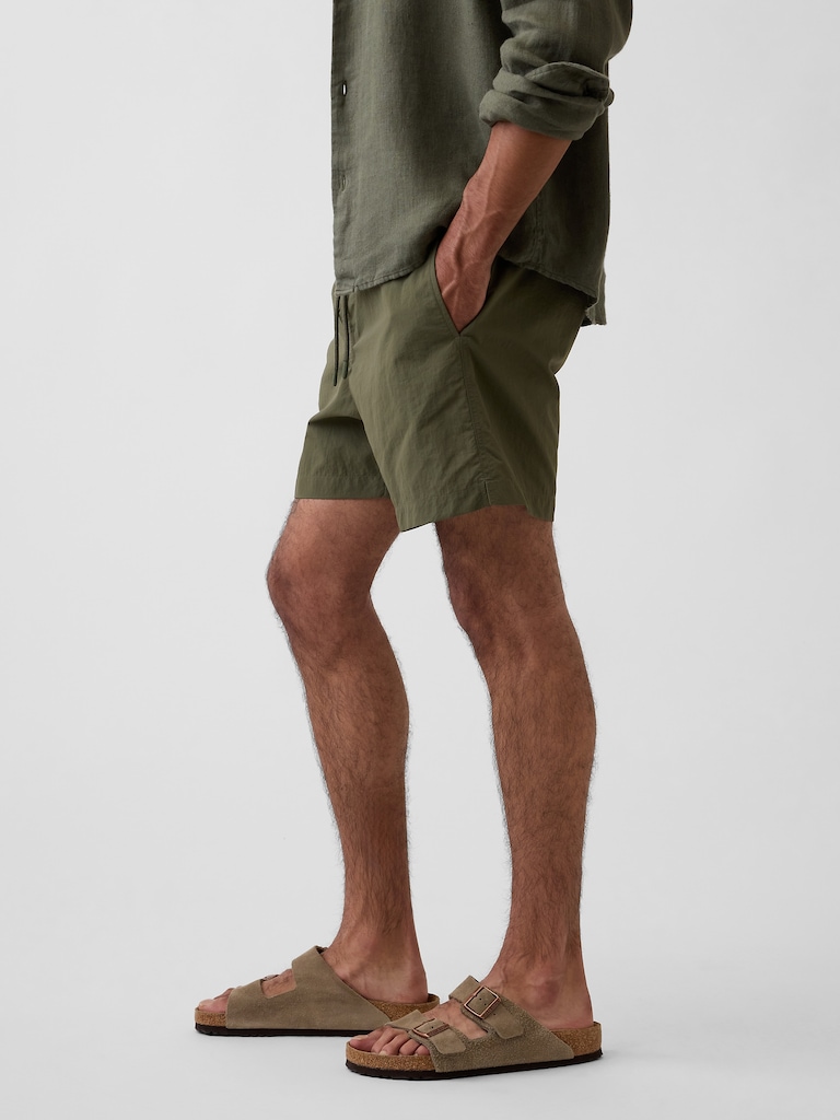 6" Relaxed Swim Trunks