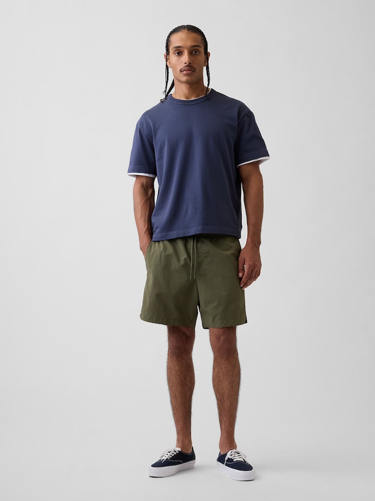 6" Relaxed Swim Trunks
