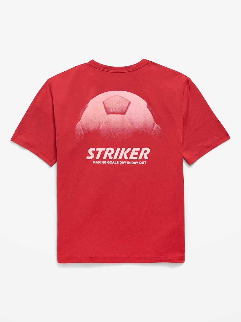 CloudMotion Graphic Performance T-Shirt for Boys