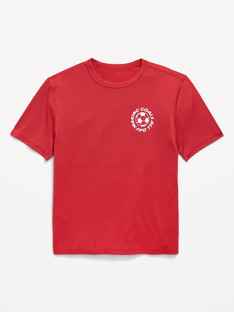 CloudMotion Graphic Performance T-Shirt for Boys