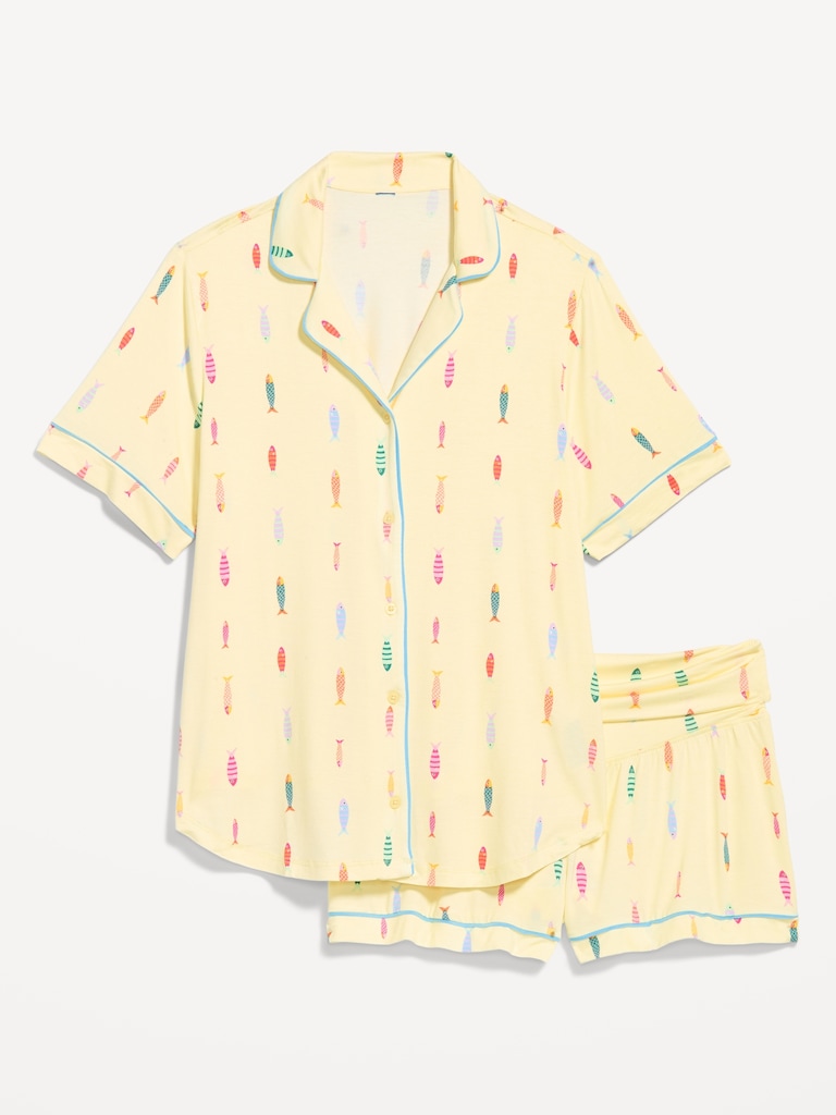 Maternity Classic Pajama Short Set