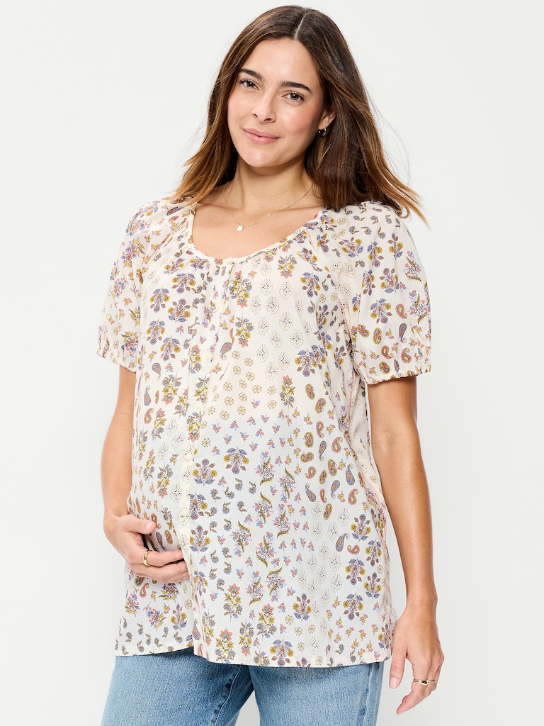 Chemise de maternité respirante