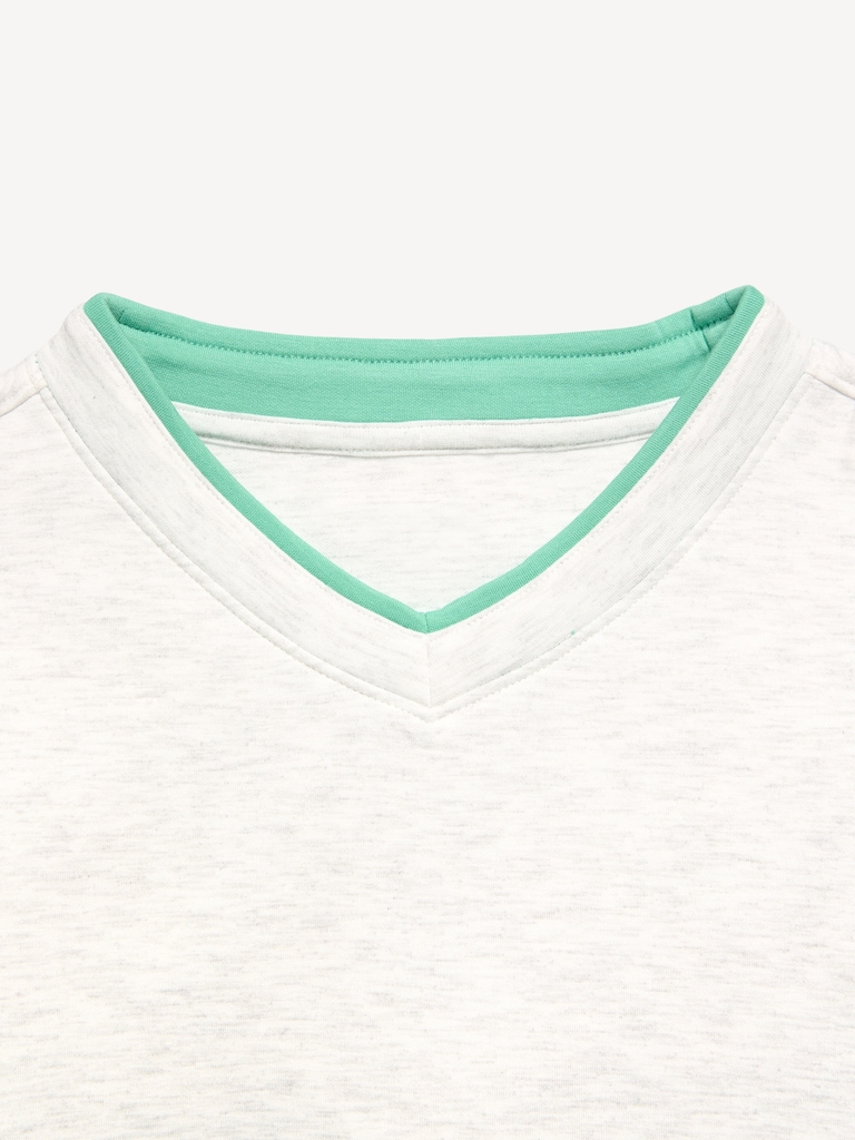 Bounce Fleece V-Neck Sweatshirt for Girls