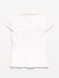 School Uniform Short-Sleeve Top for Girls