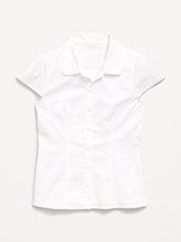 School Uniform Short-Sleeve Top for Girls