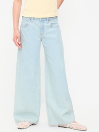 Super Baggy Wide-Leg Jeans for Girls