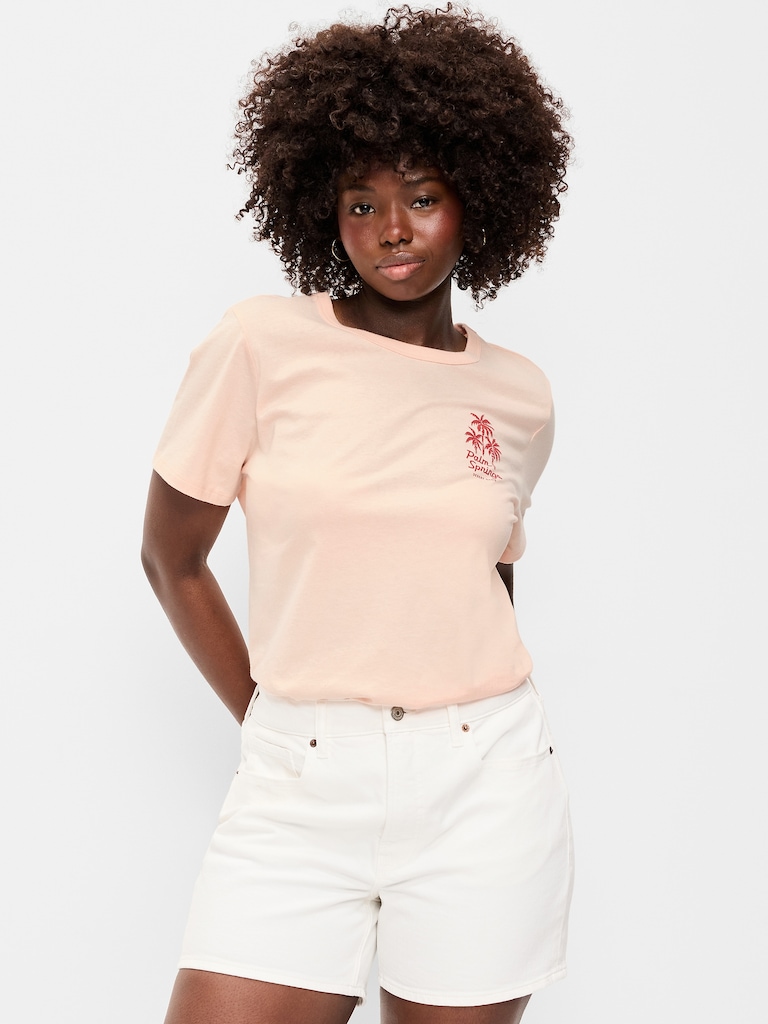 EveryWear Crew-Neck Graphic T-Shirt