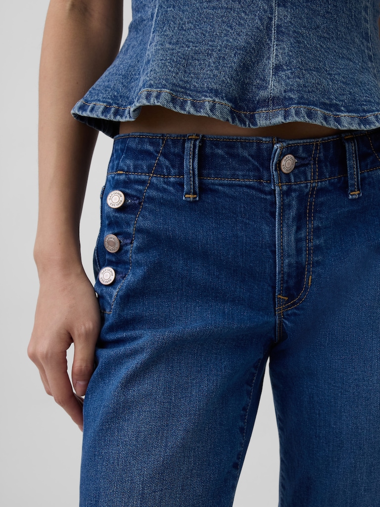 Low Rise Long & Lean Sailor Jeans