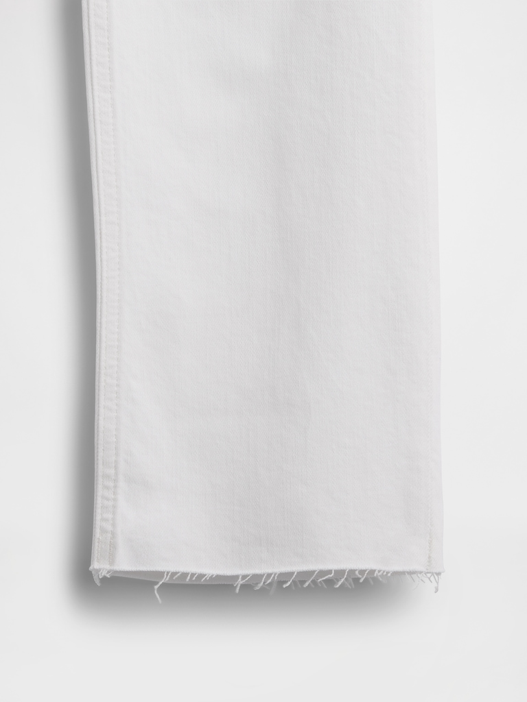 High Rise ’90s Slim Straight Crop Jeans