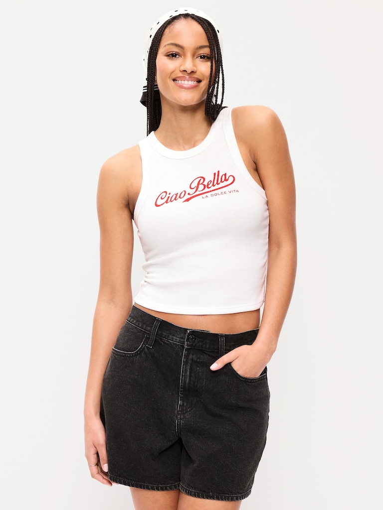 Snug Crop Tank Top