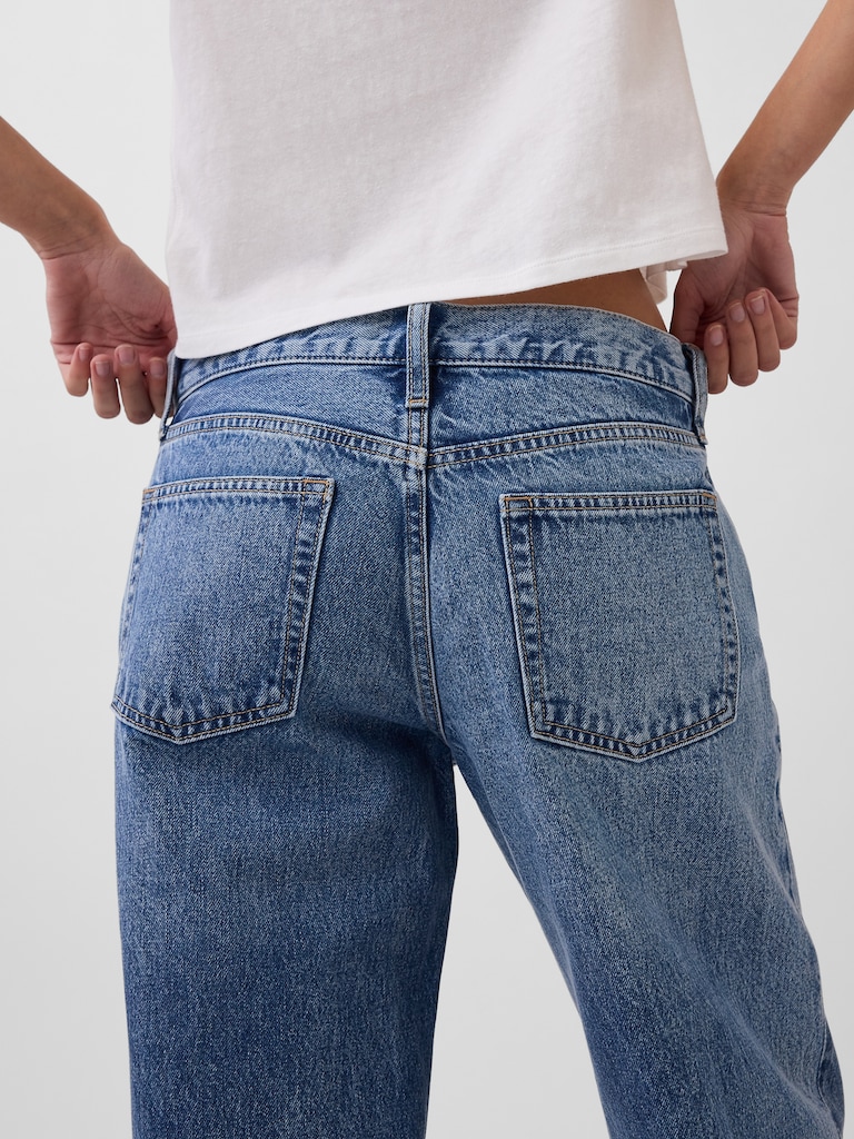 Low Rise Rigid '90s Loose Jeans