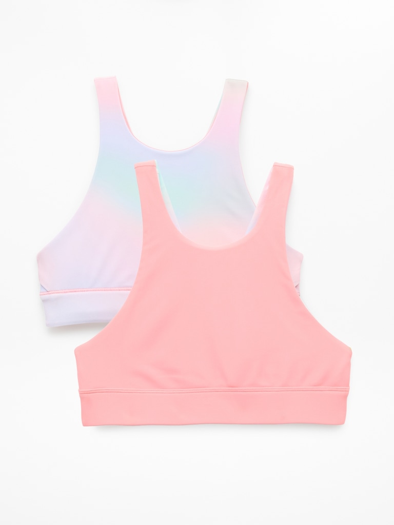 Athleta Girl High Neck Reversible Bikini Top