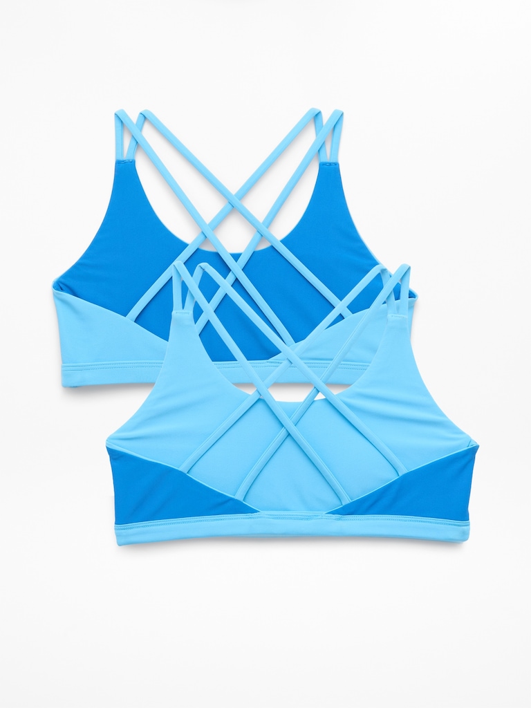 Athleta Girl Reversible Strappy Bikini Top