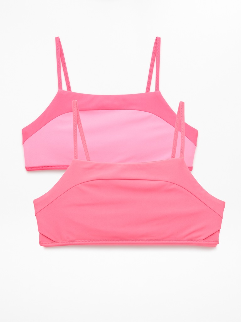 Athleta Girl Reversible Square Neck Bikini Top