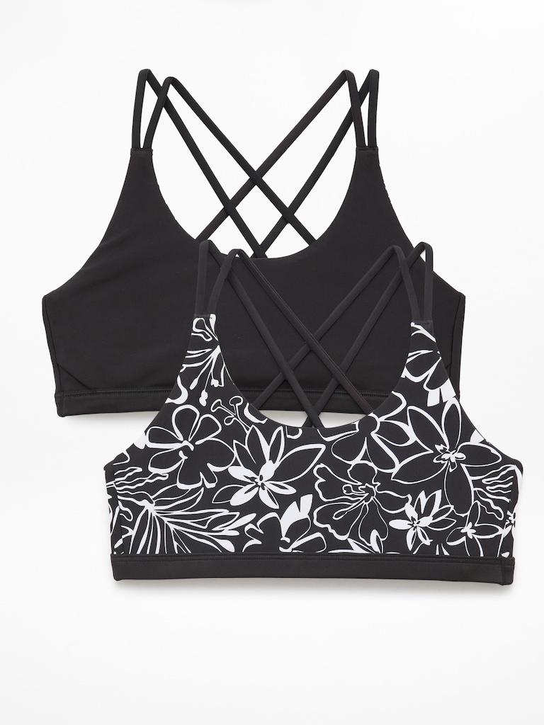 Athleta Girl Reversible Strappy Bikini Top