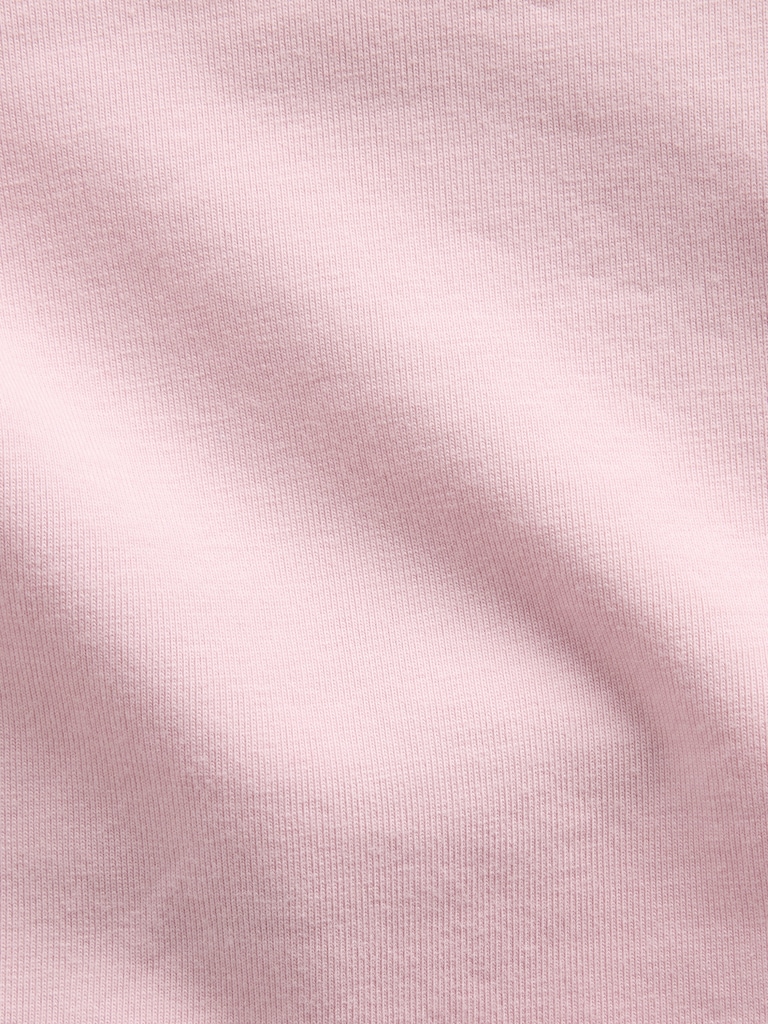 Organic Stretch Cotton Lace-Trim Shorty