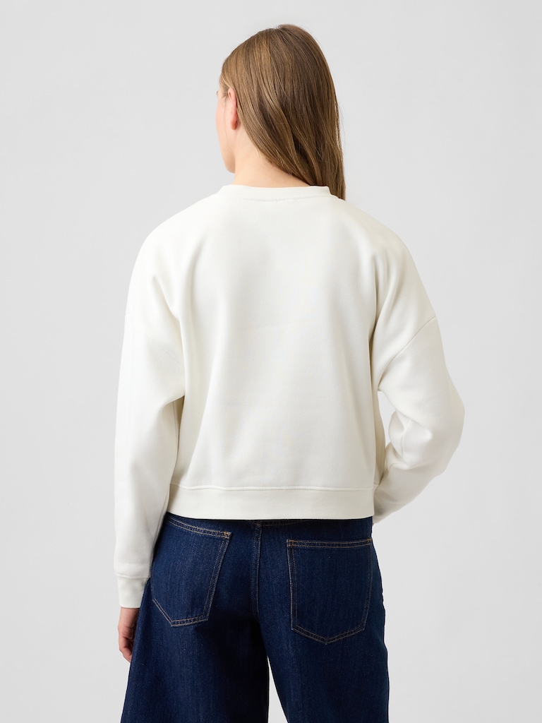Peanuts Oversized Wedge Crewneck Sweatshirt