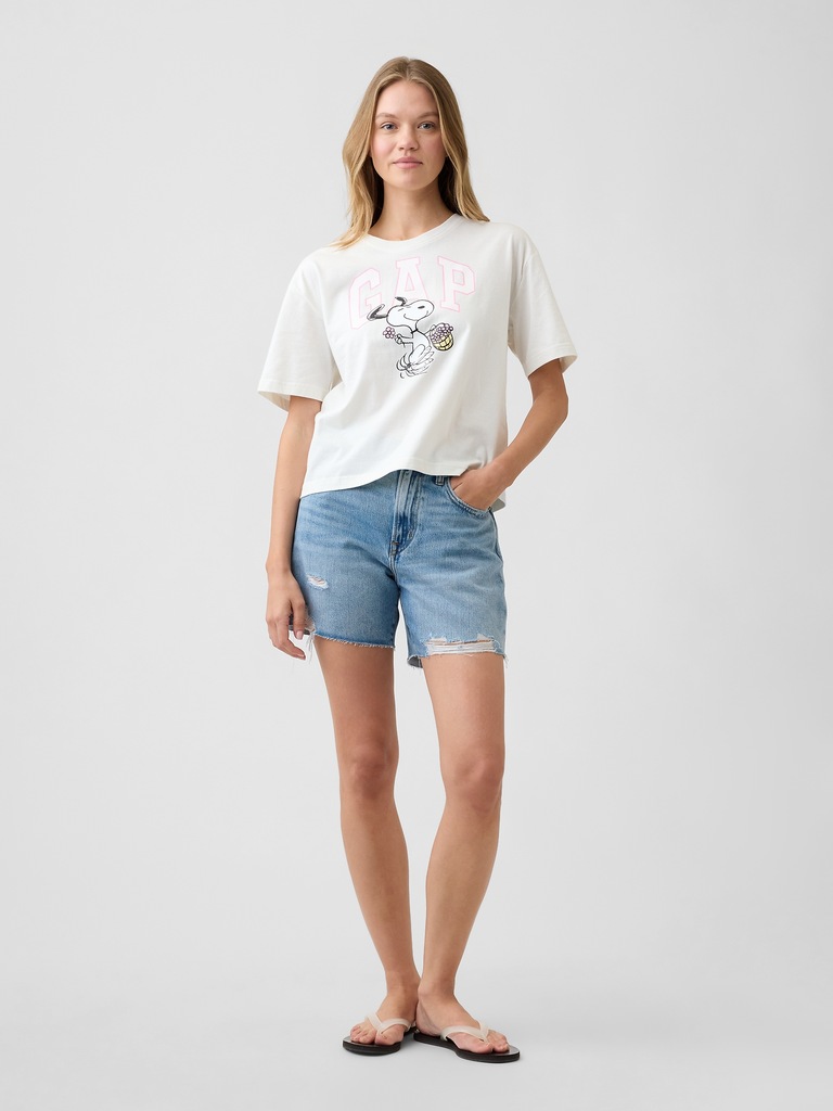 Peanuts Oversized Gap Logo T-Shirt