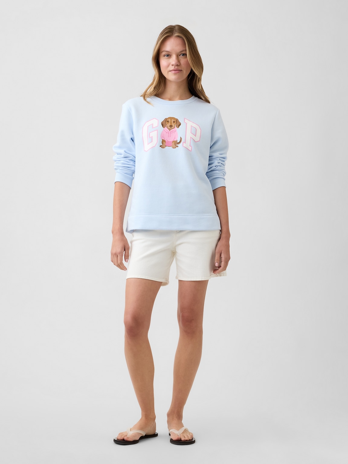 Relaxed Gap Logo Sweatshirt