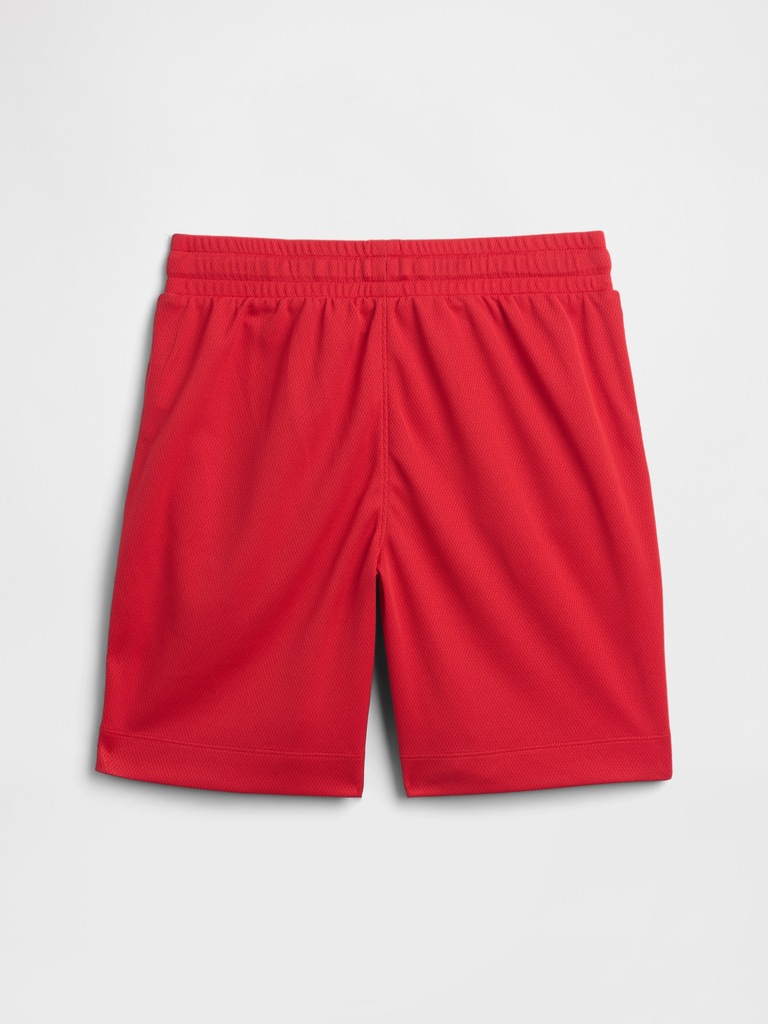 Kids 100% Recycled Pull-On Mesh Shorts