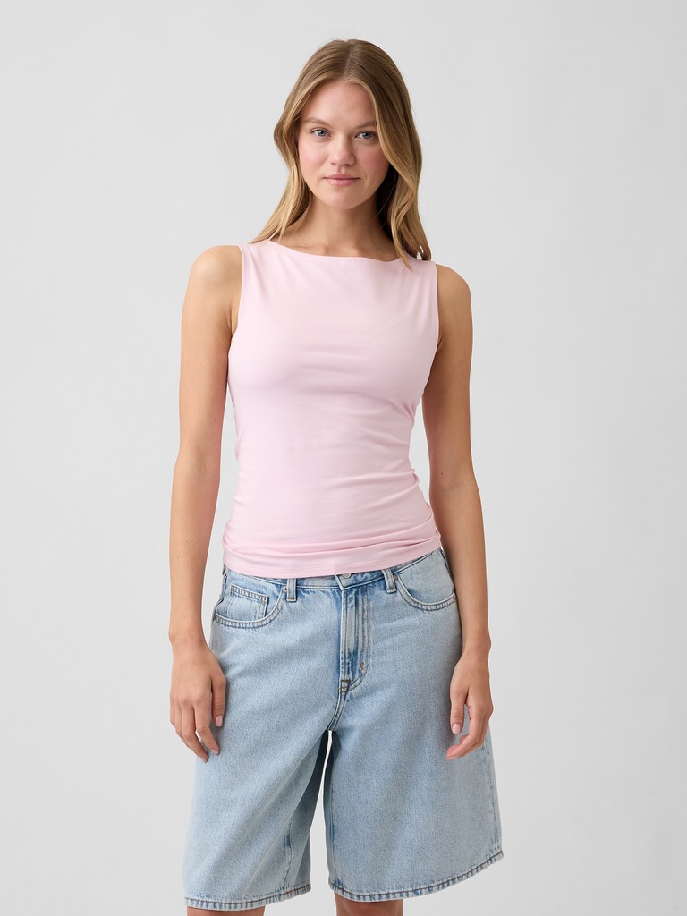 Boatneck Tank Top