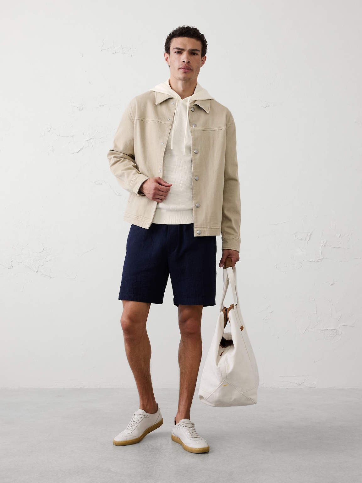 Textured Sweater Hoodie