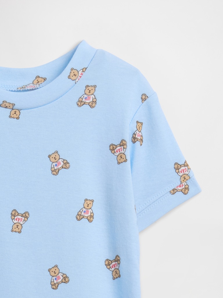babyGap Brannan Bear Print PJ Set