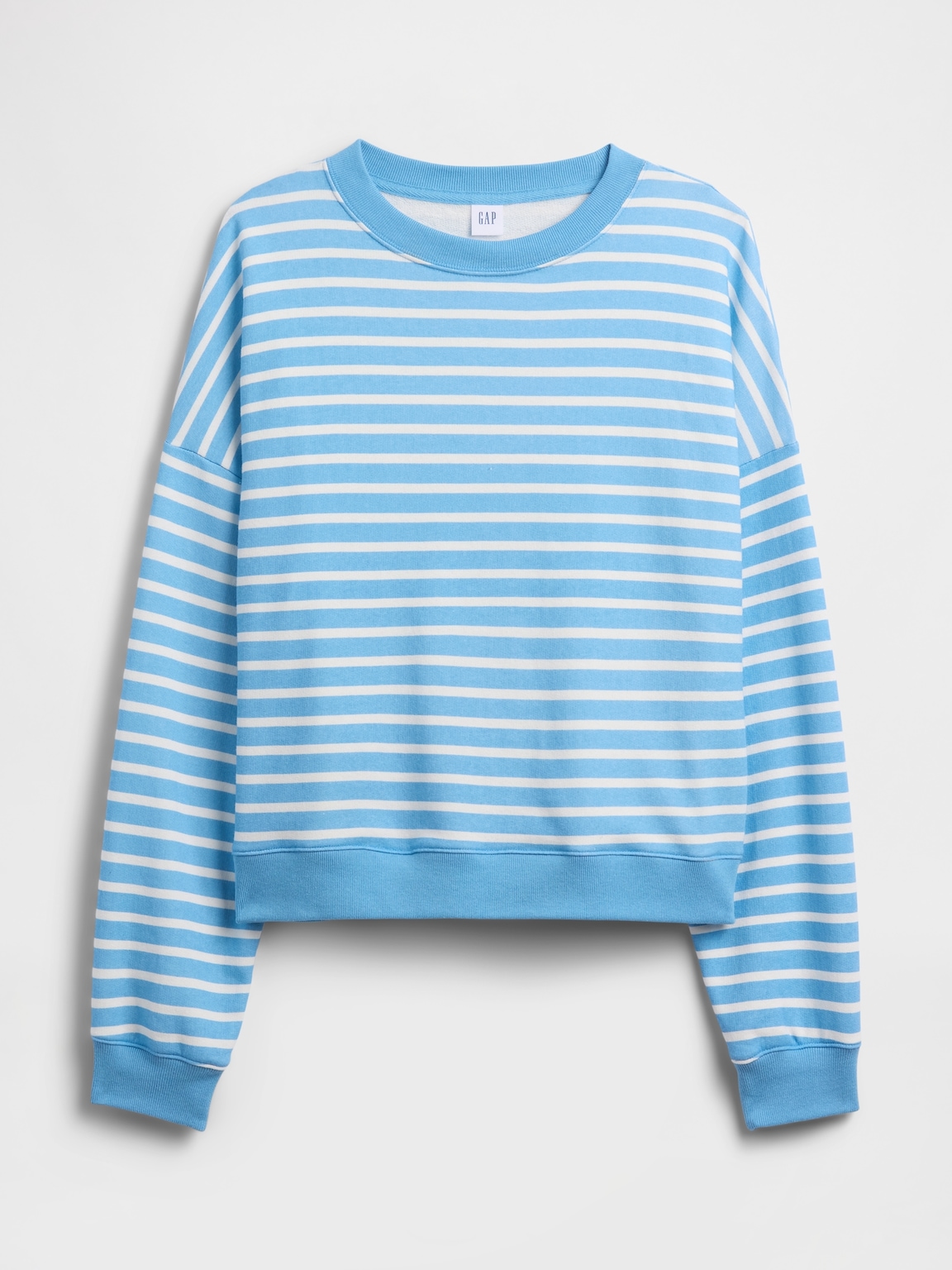 Relaxed Wedge French Terry Sweatshirt