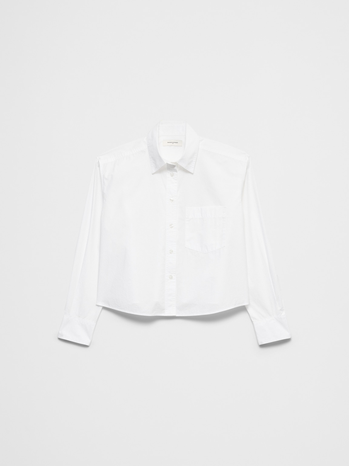 Cotton Cropped Shirt